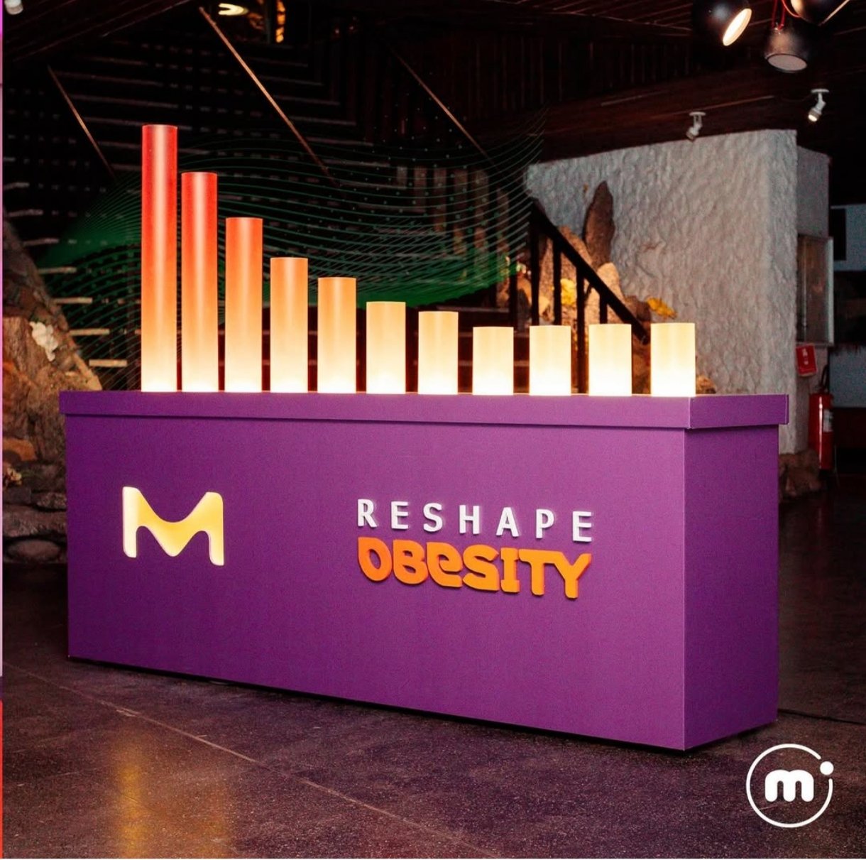Evento Reshape Obesity: Merck - Merck Contrave Mockup Cenografia Minimundi Visual Merchandising 2
