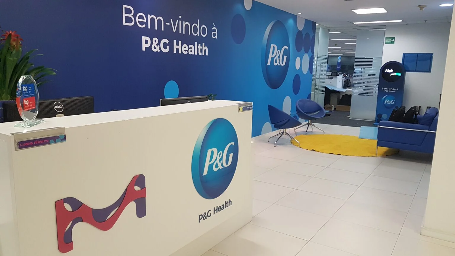 Transformação de Escritório para P&G em Tempo Recorde